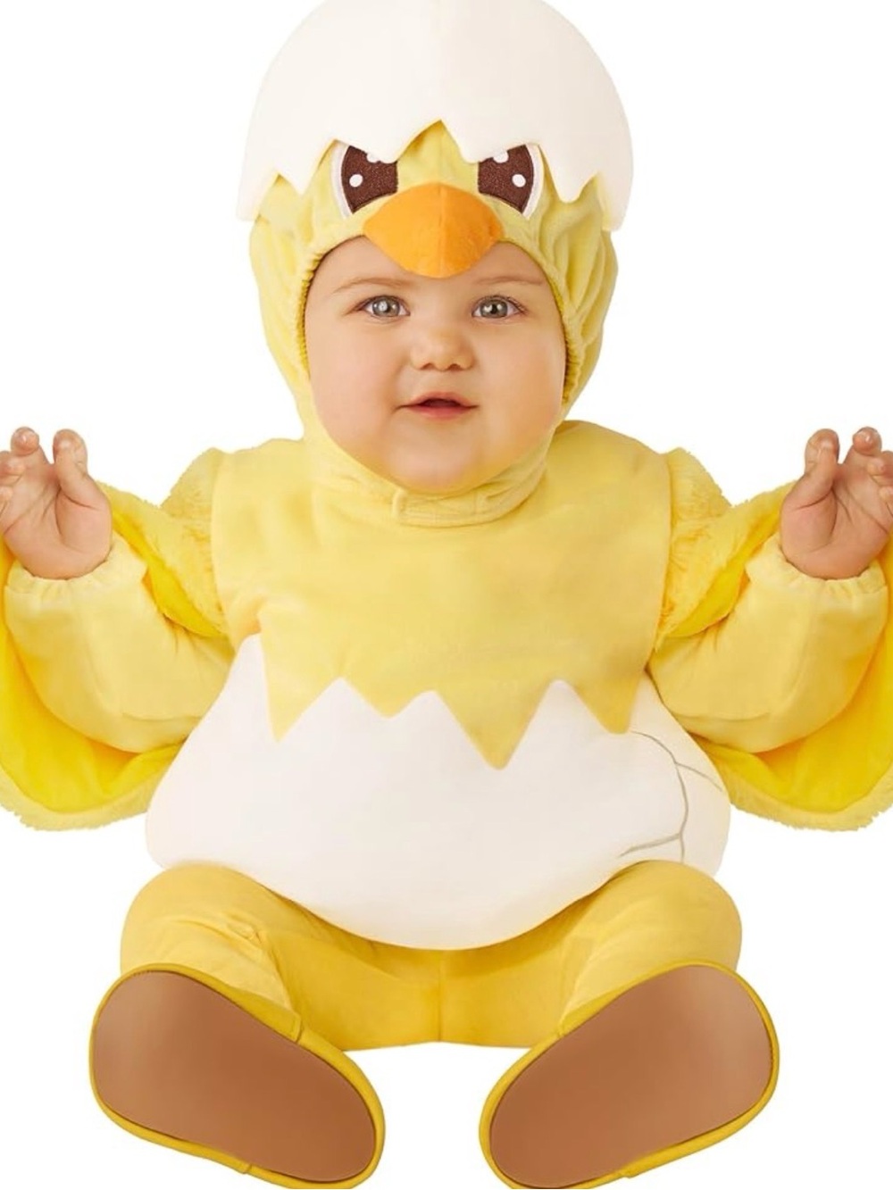 Spirit Halloween Baby Hatched Chick Jumpsuit Costume Animal Costume 18–24 months